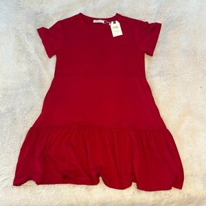 Red dress t shirt! Never Worn!